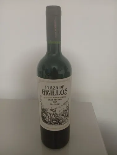 Vinho plaza de grillos 750ml
