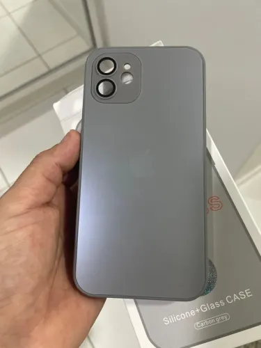 AG Glass iPhone 12 NOVA PRATA 