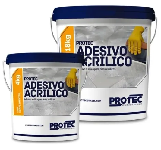 Cola Acrilica Piso vinilico protec 4kg/18kg
