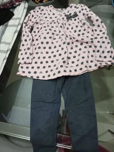 Conjunto algodão menina tamanho 4
