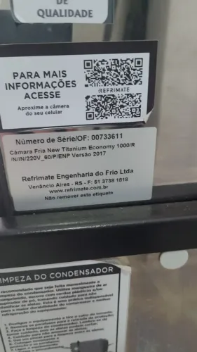 Vitrine refrigerada
