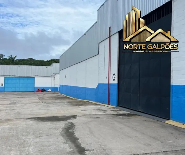 GALPÃO PRA LOCAÇÃO 450m²  COM AVCB PÁTIO PRA CARRETAS PROX AEROPORTO MANAUS 