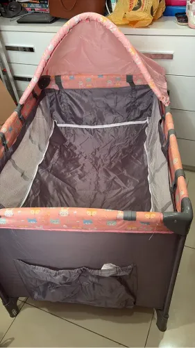 Berço portátil menina