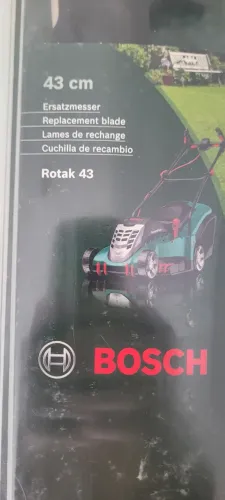 Lâmina Original Bosch Rotak 43cm Cortador De Grama - Nova Lacrada