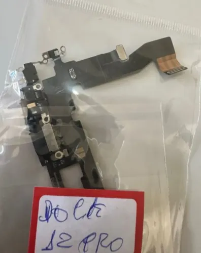 Conector De Carga iPhone 12 / 12 Pro (Original)<br>Ref: 10827<br>Modelo: 821-02627