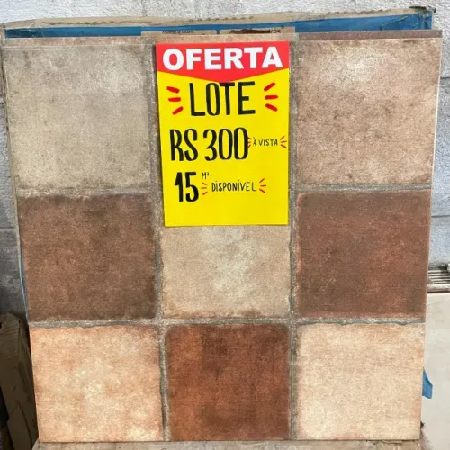 LOTE PISO PARA QUINTAL | 15 METROS - R$300 À VISTA