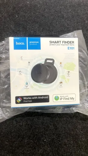 Rastreador GPS Bluetooth Smart Tag Localizador Chave Pet Cachorro Google Find My Android