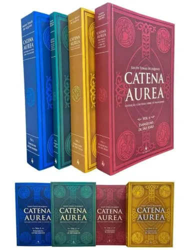 Catena aurea - são Tomás de Aquino (4 tomos)