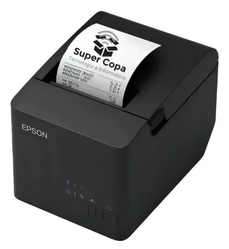 Impressora Epson Tm-t20x Usb E Serial Preto