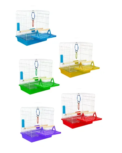 Gaiola Para Calopsita Agapornis Periquitos Maritaca e Ring Neck - Jel Plast