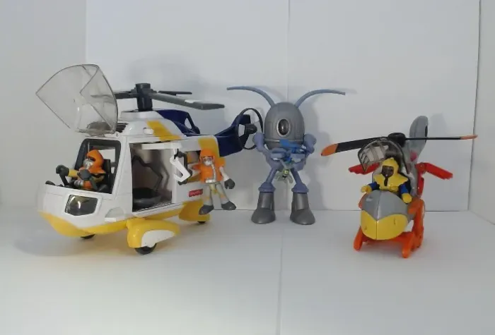 Kit 2 Helicópteros Imaginext