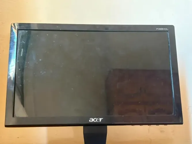 Monitor Acer 15.6" P166HQL VGA Funcionando Perfeito