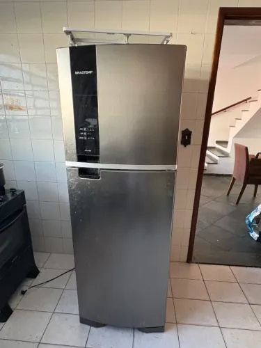 Geladeira Brastemp Frost Free Duplex Inox 375l 110 Volts (Usado)