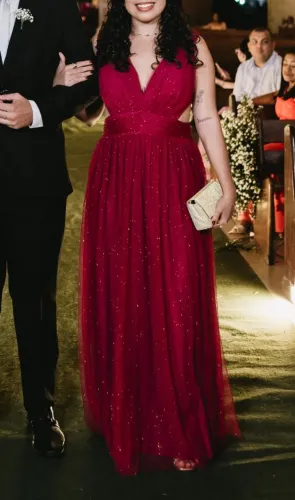 Vestido de festa/madrinha de casamento/convidada
