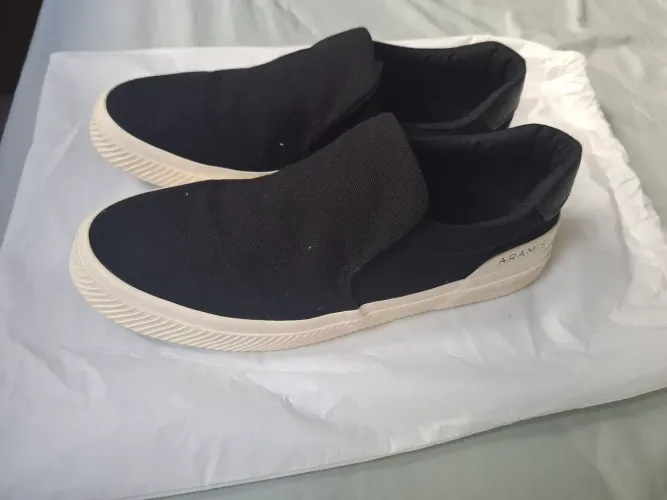 Tênis Masculino Aramis Daily Slip Canvas Preto