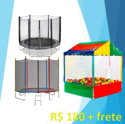 Piscina de Bolinha e Pula Pula