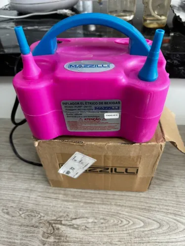 Inflador elétrico de bexigas