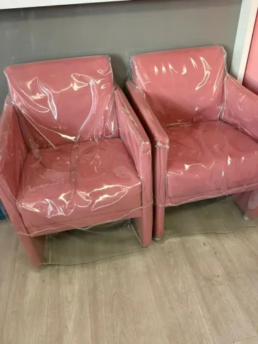 Poltronas com capa 