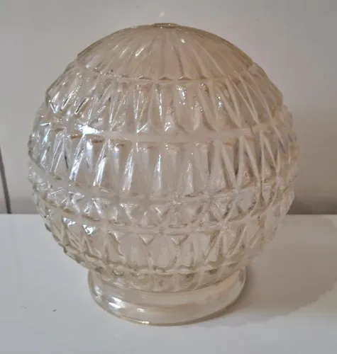 Cúpula de vidro para luminária