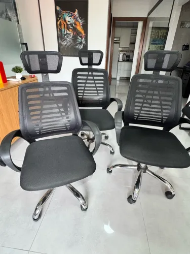 3 Cadeiras escritório por 480 reais ( para sair hoje )