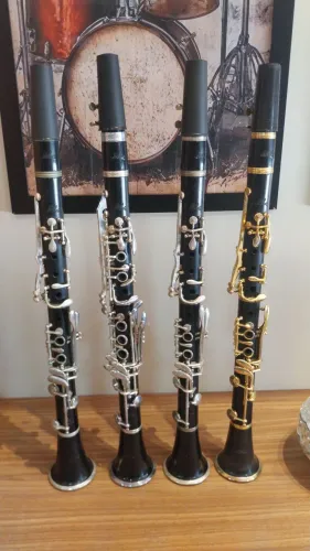 Clarinete Weril em Dó - Lote com 4
