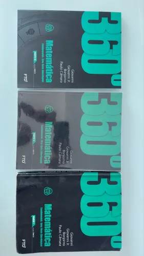 Coleção Matemática FTD Completa - Ensino Médio - ENEM/Vestibular - Usada