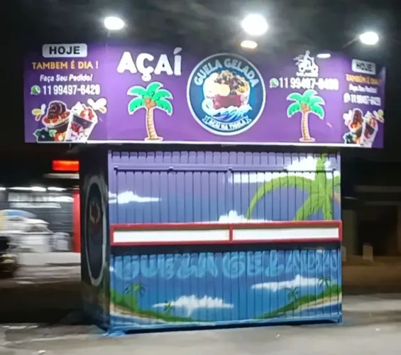 Vendo ou troco quiosque completo frete ao supermercado muito curativo local muito bom