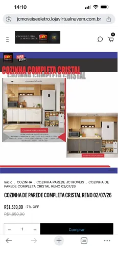 COZINHA COMPLETA CRISTAL