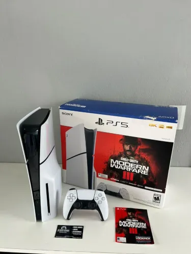 Playstation 5 Slim 1TB Com Leitor de Discos!! Zerado!! (Aceito Cartão)