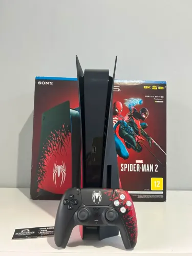 Playstation 5 EDIÇÃO LIMITADA SPIDER MAN 2 Mídia física e digital (Parcelo até 12x)