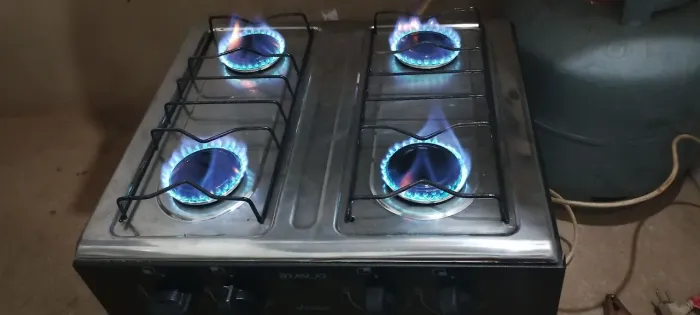 Fogão cooktop  quatro bocas novo
