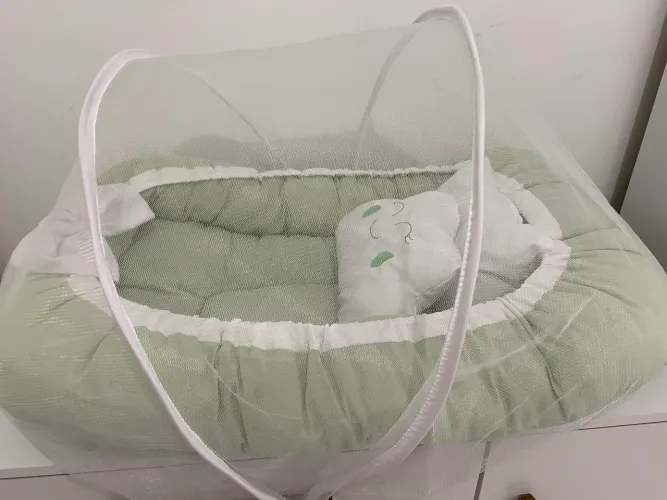 Vendo ninho regulável com mosquiteiro 100$