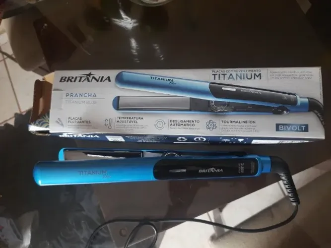 Prancha Britânia titanium bivolt