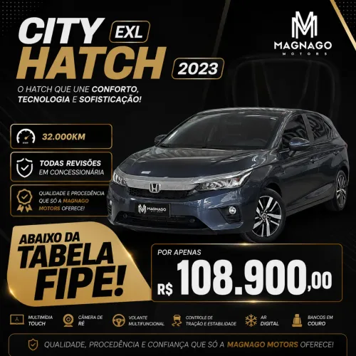 Honda City Hatchback EXL 1.5 Flex 16V Aut. 2023