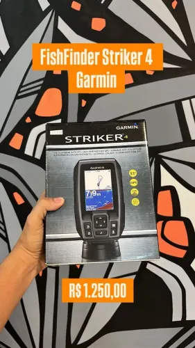 FishFinder Striker 4 Garmin / Loja física / Produto Novo Lacrado