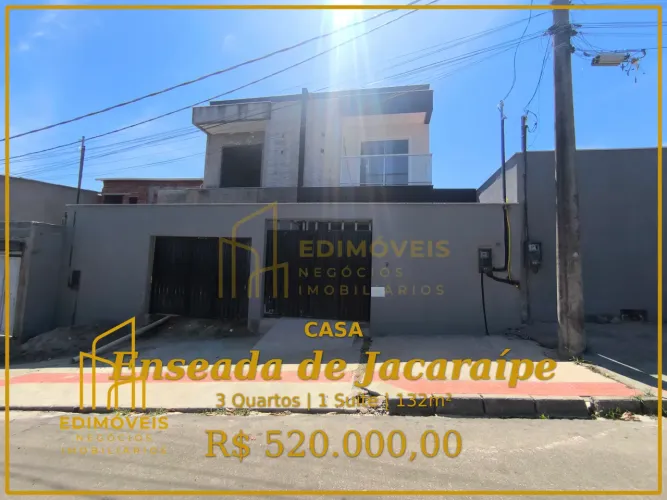 Seu novo lar: duplex com 3 quartos na Enseada de Jacaraípe!