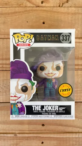 Boneco Funko Boneco Colecionável Coringa Batman 1989 Edição Limitada 337