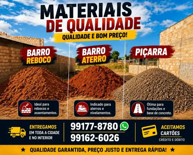 Barro Reboco para sua construção