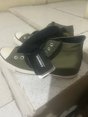 tênis casual all star, converse. Verde militar, Novo. Nunca usado.