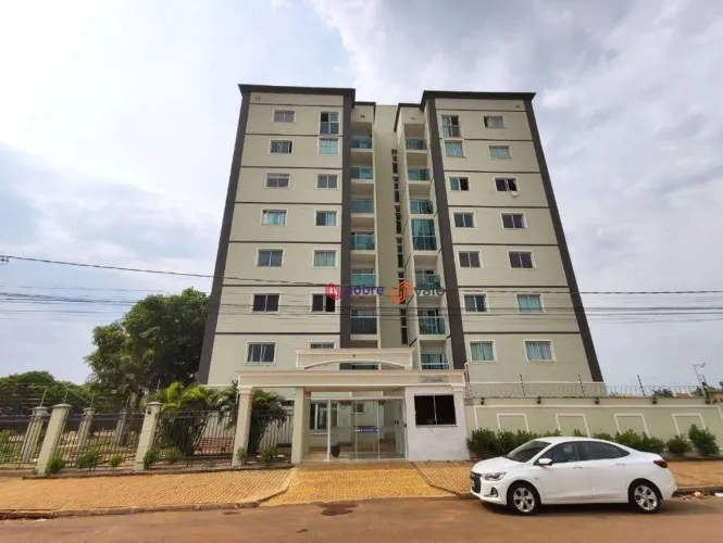 Apartamento com 2 dormitórios para alugar, 63 m² por R$ 2.954/mês - Plano Diretor Norte -