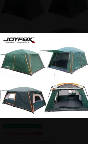 Barraca camping joyfox 8-12 pessoas