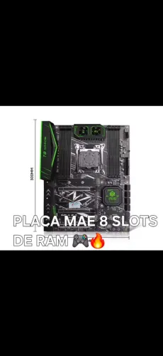 Placa mae 8 slots de ram x99