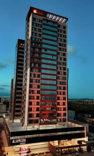 Apartamento em Alto Padrão -1 quarto - Alameda Unique- mobiliado -