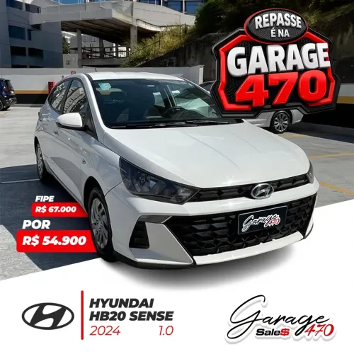 Hyundai HB20 Sense Plus1.0 Flex 12V Mec. 2024