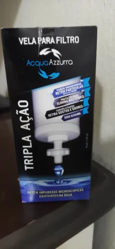 Vela para filtro de barro