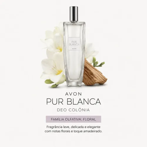 Perfume Avon Pur Blanca Original Deo Colônia