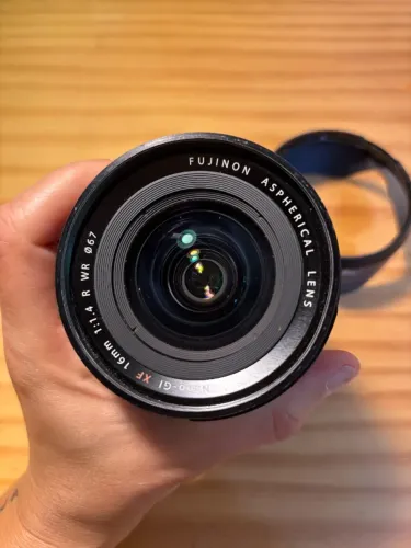 Lente Fujinon 16mm XF 1:1.4 R WR