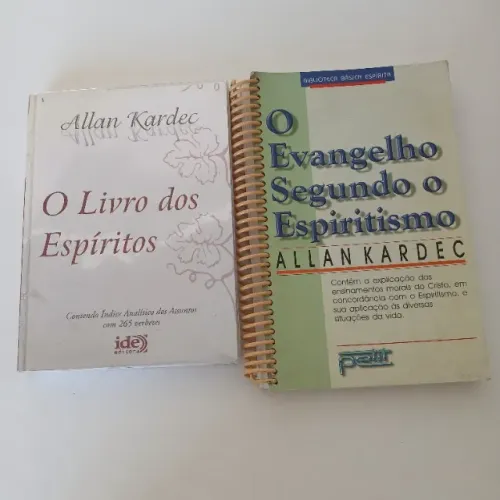 02 Livros Espíritas Allan Kardec
