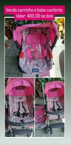 Carinho e bebe conforto 