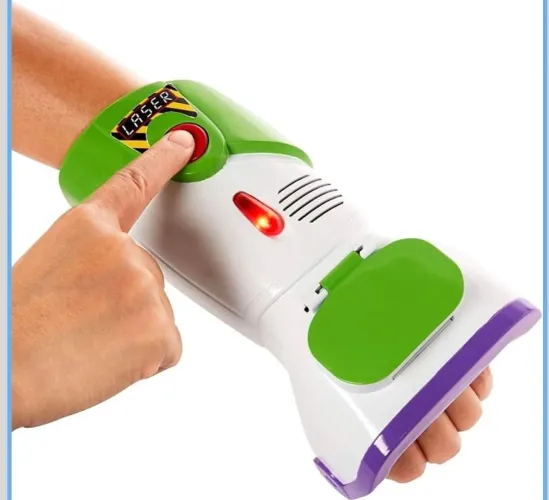 Lançador De Discos Com Som Buzz Lightyear Toy Story 